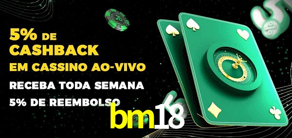 Promoções do cassino ao Vivo bm18